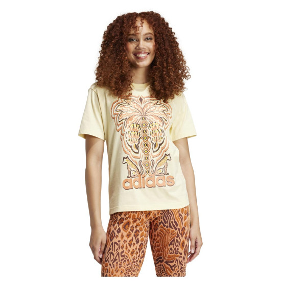 Adidas Γυναικεία κοντομάνικη μπλούζα x FARM Rio Graphic Tee